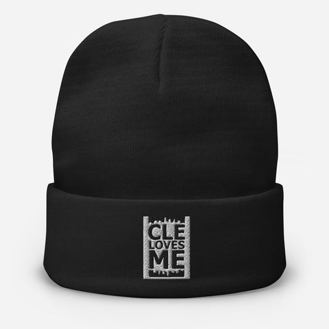 CLE LOVES ME - Embroidered Beanie