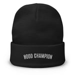 HOOD CHAMPION - Embroidered Beanie
