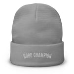 HOOD CHAMPION - Embroidered Beanie