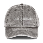 Hood Scholar - Vintage Cotton Twill Cap
