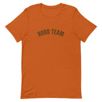 SALE!  HOOD TEAM - Short-Sleeve Unisex T-Shirt - ORANGE (Small-2X)