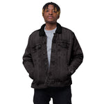 Hood Scholar - Unisex Denim Sherpa Jacket