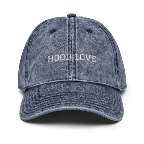 HOOD LOVE - Vintage Cotton Twill Cap